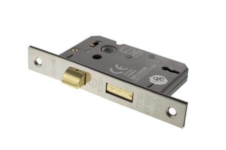 Polished Nickel Atlantic 3 Lever Key Sashlock [CE] 2.5" - (ALKSASH3LK25PN)