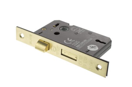 Satin Brass Atlantic 3 Lever Key Sashlock [CE] 3" - (ALKSASH3LK3SB)