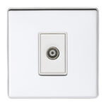 Eurolite Concealed 3mm Tv - Polished Chrome Eurolite Concealed 3mm Tv - Polished Chrome (ECPC1TVW)