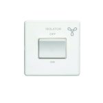 Eurolite Concealed 3mm Fan Switch - Matt White Eurolite Concealed 3mm Fan Switch - Matt White (ECWFSWW)