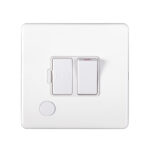 Eurolite Concealed 3mm Switched Fuse Spur - Matt White Eurolite Concealed 3mm Switched Fuse Spur - Matt White (ECWSWFFOW)
