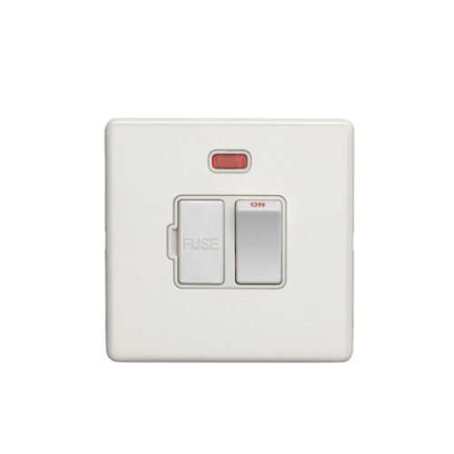 Eurolite Concealed 3mm Switched Fuse Spur - Matt White Eurolite Concealed 3mm Switched Fuse Spur - Matt White (ECWSWFNW)