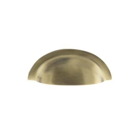 Atlantic Antique Brass Old English Winchester Solid Brass Cabinet Cup Pull on Concealed Fix - (OEC1176AB)
