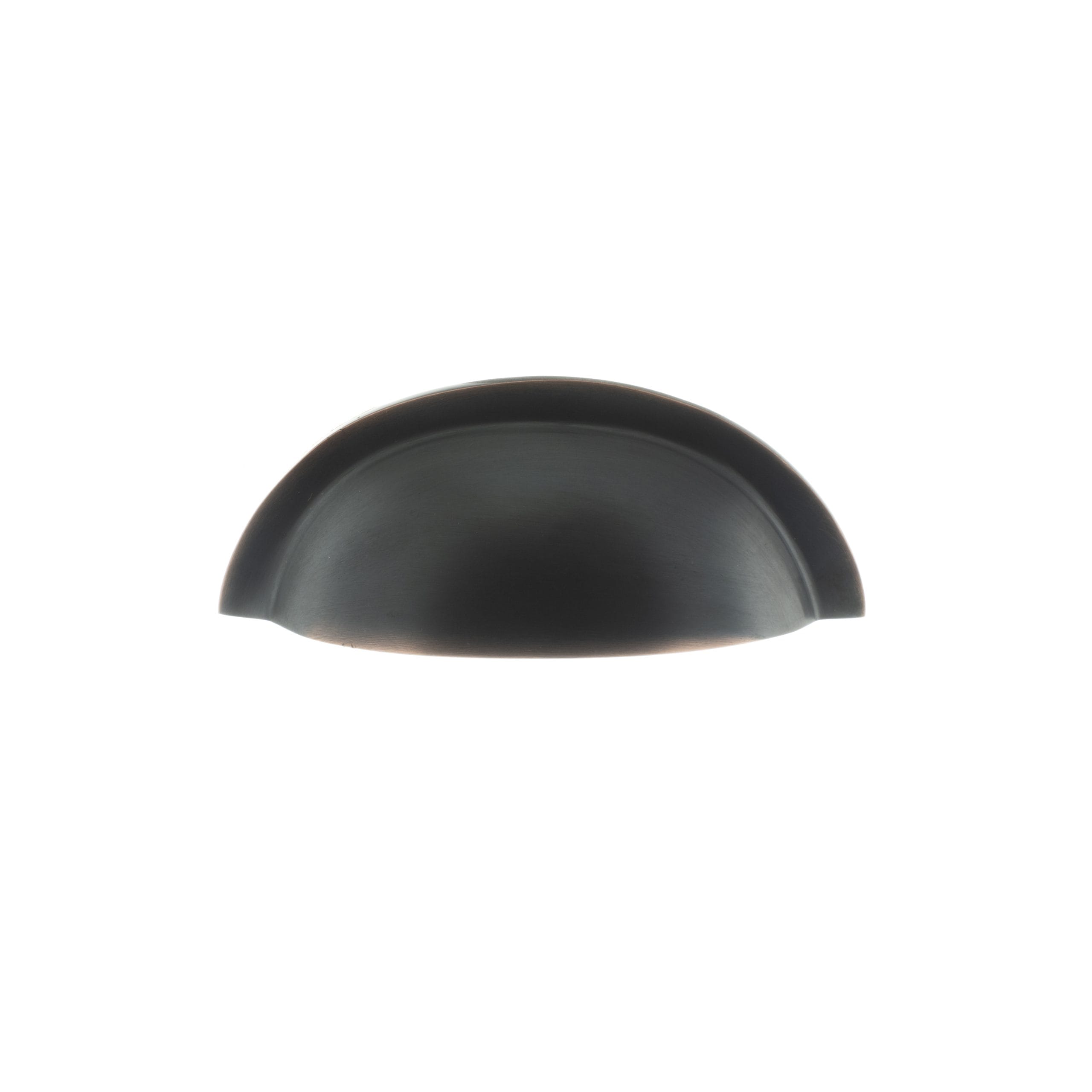 OEC1176AC_OLD-ENGLISH-WINCHESTER-CABINET-PULL_ANTIQUE-COPPER_1_HR.jpg Atlantic Antique Copper Old English Winchester Solid Brass Cabinet Cup Pull on Concealed Fix - (OEC1176AC) - Image 1