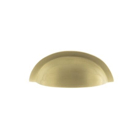Atlantic Satin Brass Old English Winchester Solid Brass Cabinet Cup Pull on Concealed Fix - (OEC1176SB)