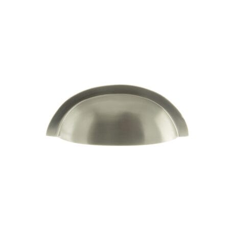 Atlantic Satin Nickel Old English Winchester Solid Brass Cabinet Cup Pull on Concealed Fix - (OEC1176SN)