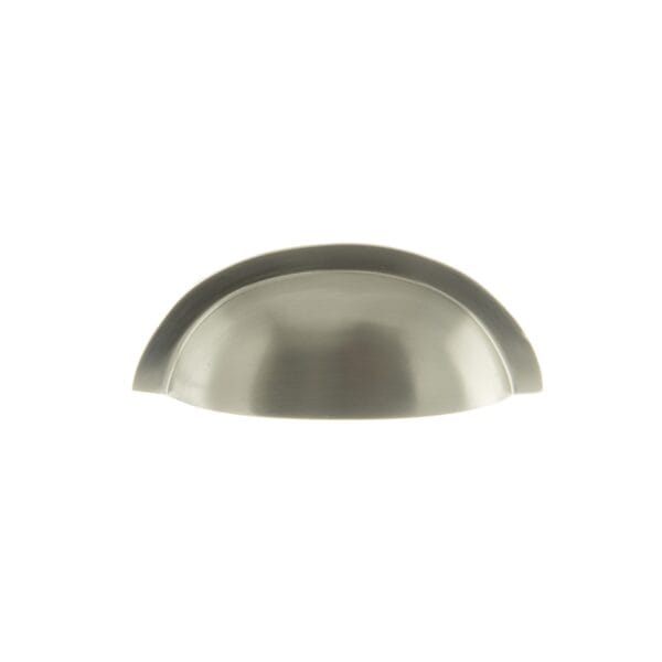 Atlantic Satin Nickel Old English Winchester Solid Brass Cabinet Cup Pull on Concealed Fix - (OEC1176SN)