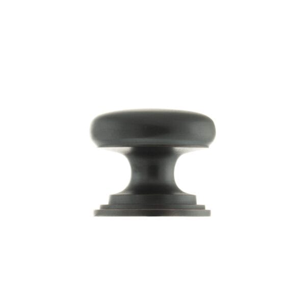 Atlantic Antique Copper Old English Lincoln Solid Brass Victorian Cabinet Knob 32mm on Concealed Fix - (OEC1232AC)