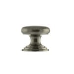 Atlantic Satin Nickel Old English Lincoln Solid Brass Victorian Cabinet Knob 32mm on Concealed Fix - (OEC1232SN)