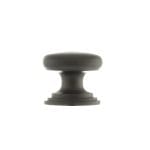 Atlantic Urban Dark Bronze Old English Lincoln Solid Brass Victorian Cabinet Knob 32mm on Concealed Fix - (OEC1232UDB)