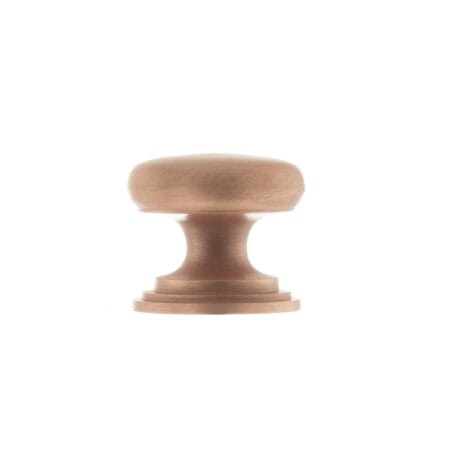Atlantic Urban Satin Copper Old English Lincoln Solid Brass Victorian Cabinet Knob 32mm on Concealed Fix - (OEC1232USC)