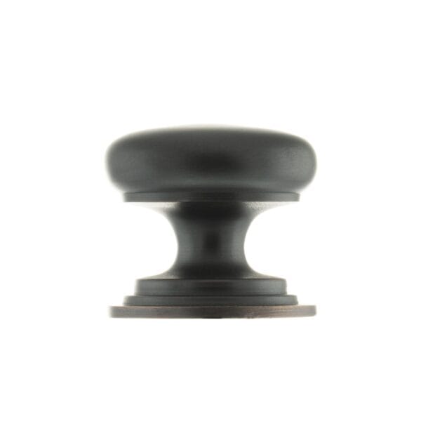Atlantic Antique Copper Old English Lincoln Solid Brass Victorian Cabinet Knob 38mm on Concealed Fix - (OEC1238AC)