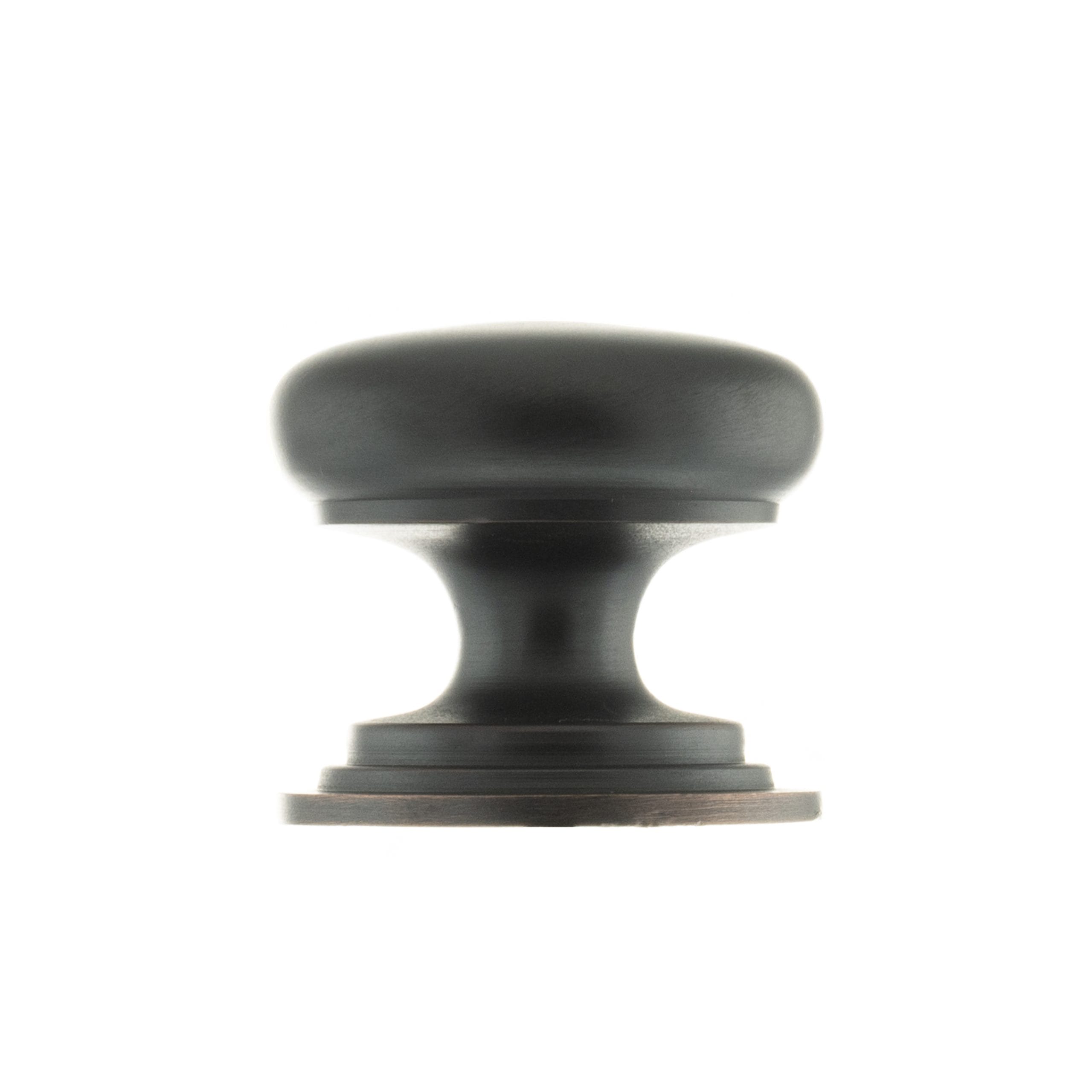 OEC1238AC_OLD-ENGLISH-LINCOLN-CABINET-KNOB_ANTIQUE-COPPER_1_HR.jpg Atlantic Antique Copper Old English Lincoln Solid Brass Victorian Cabinet Knob 38mm on Concealed Fix - (OEC1238AC) - Image 1