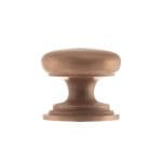 Atlantic Urban Satin Copper Old English Lincoln Solid Brass Victorian Cabinet Knob 38mm on Concealed Fix - (OEC1238USC)
