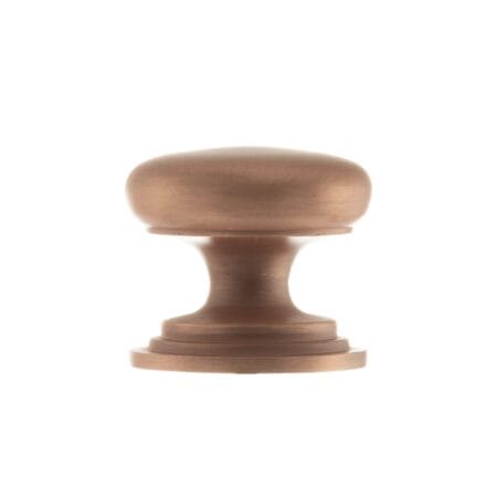 Atlantic Urban Satin Copper Old English Lincoln Solid Brass Victorian Cabinet Knob 38mm on Concealed Fix - (OEC1238USC)