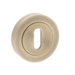 Atlantic Matt Antique Brass Old English Key Escutcheons - (OEESCKMAB)