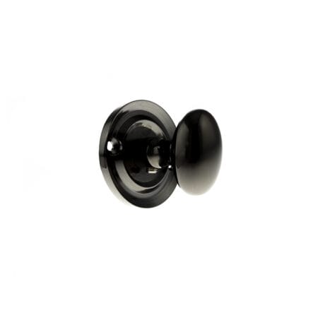 Atlantic Black Nickel Old English Solid Brass Oval WC Turn and Release - (OEOWCBN)