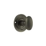 Atlantic Matt Gun Metal Old English Solid Brass Oval WC Turn and Release - (OEOWCMBN)