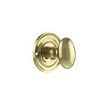 Atlantic Polished Brass Old English Solid Brass Oval WC Turn and Release - (OEOWCPB)