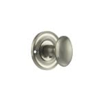 Atlantic Satin Nickel Old English Solid Brass Oval WC Turn and Release - (OEOWCSN)