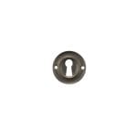 Atlantic Urban Dark Bronze Old English Solid Brass Open Key Hole Escutcheons - (OERKEUDB)