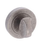 Atlantic Distressed Silver Old English WC Turn and Release - (OEWCDS)