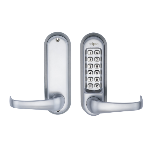 ED50 Heavy Duty Lever Handle Digital Lock | Door Handle Set - Modern Design, High Security, Mortice Lock, CE/UKCA Certified (70261)
