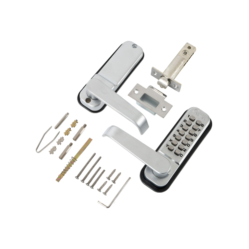 ED40 SCP Lever Handle Digital Lock | Door Handle Set - Modern Design, High Security, Mortice Lock, CE/UKCA Certified (70260)