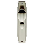Art Deco Knob on WC Backplate (ADR023SN)