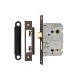 Easi-T Residential Bathroom Lock 78mm (BAE5030MBRZ)