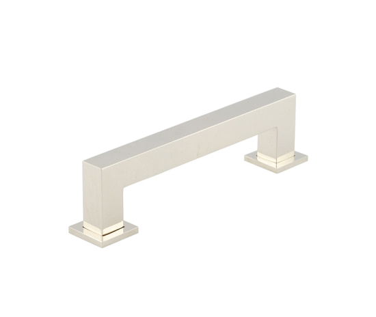 bur211pn.jpg Frelan Burlington Trafalgar Square Cabinet Handles 128mm Polished Nickel - Image 1