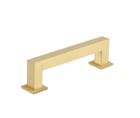 Frelan Burlington Trafalgar Square Cabinet Handles 128mm Satin Brass