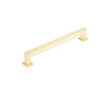 Frelan Burlington Trafalgar Square Cabinet Handles 224mm Satin Brass