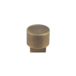 Westminster Round Cupboard Knobs Antique Brass