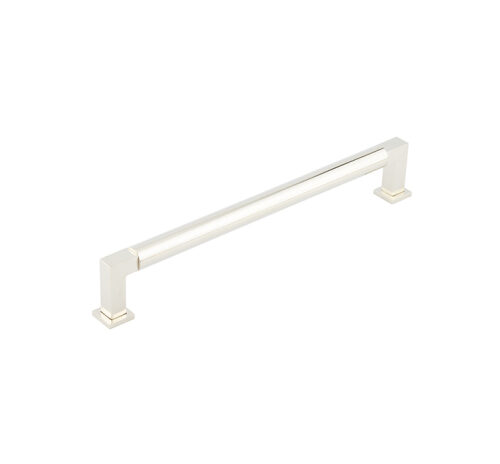 Burlington Westminster Round Cabinet Handles 224mm Polished Nickel