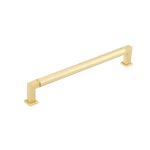 Burlington Westminster Round Cabinet Handles 224mm Satin Brass