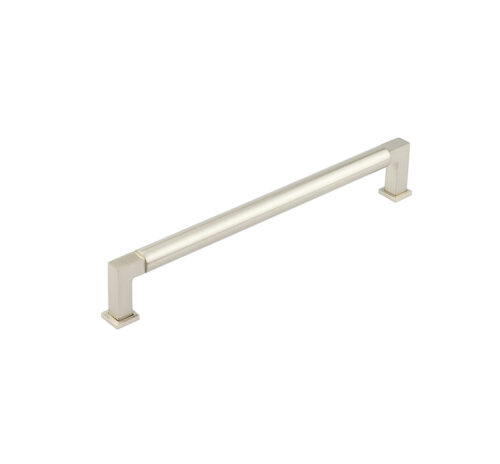 Burlington Westminster Round Cabinet Handles 224mm Satin Nickel
