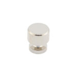Piccadilly Knurled Cupboard Knobs Polished Nickel