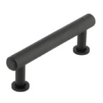 Frelan Burlington Piccadilly Knurled Cabinet Handles 96mm Black