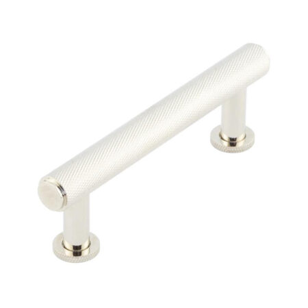 Frelan Burlington Piccadilly Knurled Cabinet Handles 96mm Polished Nickel