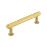 Frelan Burlington Piccadilly Knurled Cabinet Handles 128mm Satin Brass