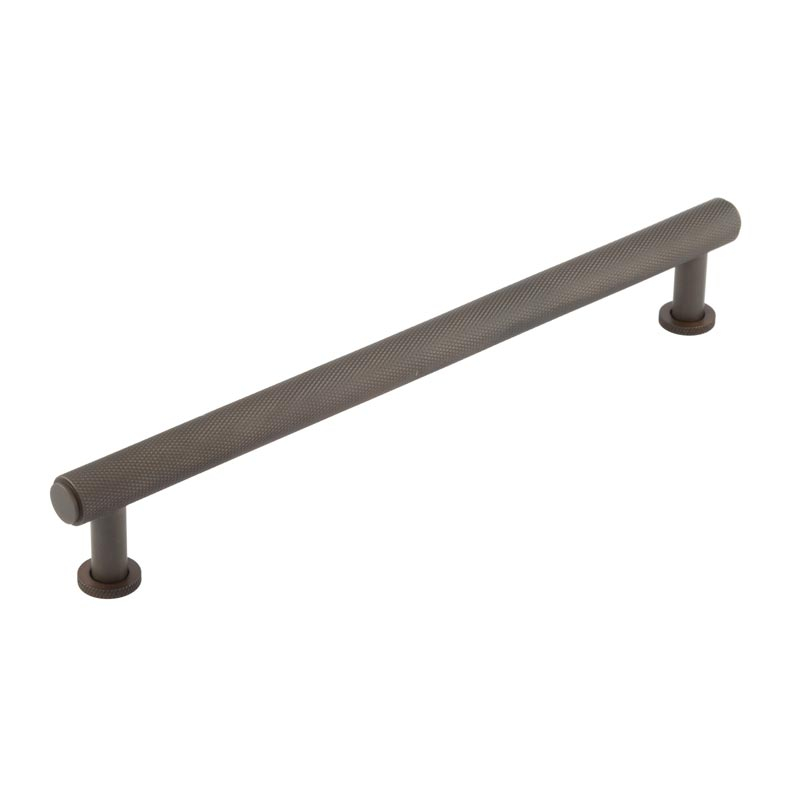bur412db.jpg Frelan Burlington Piccadilly Knurled Cabinet Handles 224mm Dark Bronze - Image 1