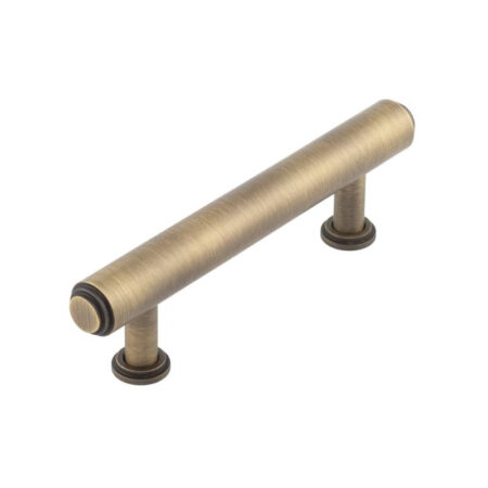 Frelan Burlington Belgrave Stepped Cabinet Handles 96mm Antique Brass