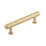 Frelan Burlington Belgrave Stepped Cabinet Handles 128mm Satin Brass