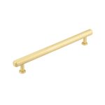 Frelan Burlington Belgrave Stepped Cabinet Handles 224mm Satin Brass