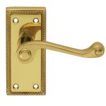 Georgian Lever on Latch Backplate Contract (CBG2)