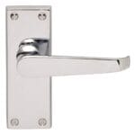 Victorian Lever on Latch Backplate (M31CP)