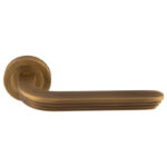 Manital Cloud Lever on Rose - Antique Brass (CD5AB)