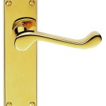 Oakley Lever on Latch Backplate (DL167PVD)