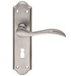 Madrid Lever on Lock Backplate (DL190SC)